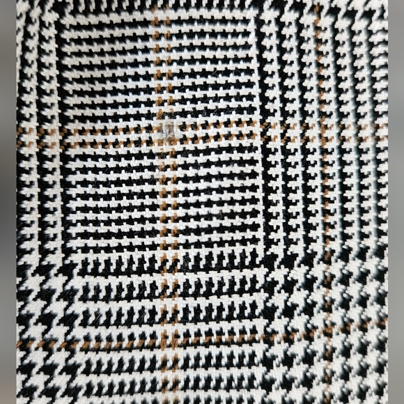 Pronto Moda Mens 52R Sport Coat/Blazer Black/White Plaid Silk/Wool/Cashm… - Picture 3 of 16